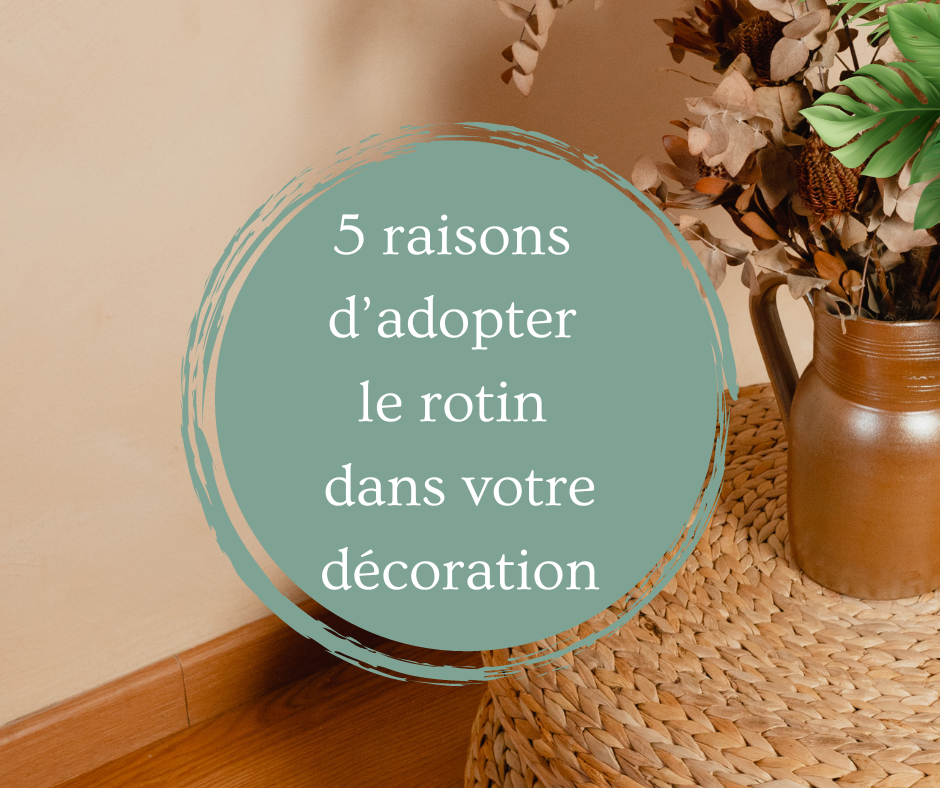 5 Raisons d'Adopter le Rotin pour une Décoration Unique et Accueillante