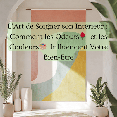 L'Art de Soigner son Intérieur : Comment les Odeurs et les Couleurs Influencent Votre Bien-Être