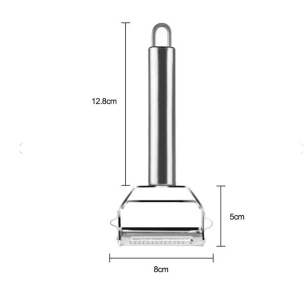 Eplucheur + râpe 2 en 1 en acier inoxydable Accessoires de cuisine 