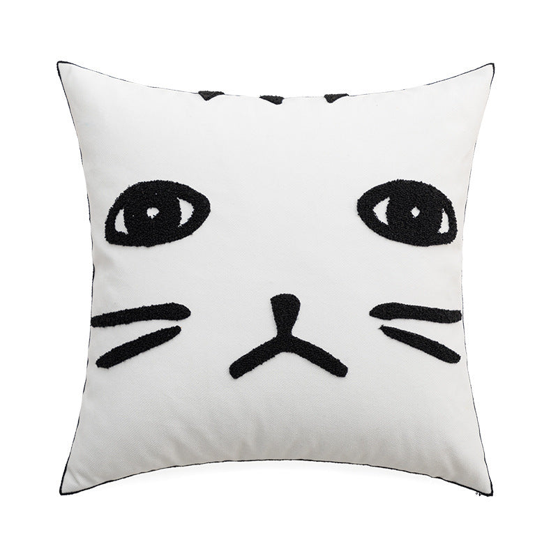 Housse de coussin chat enfant en coton Accessoires de cuisine 