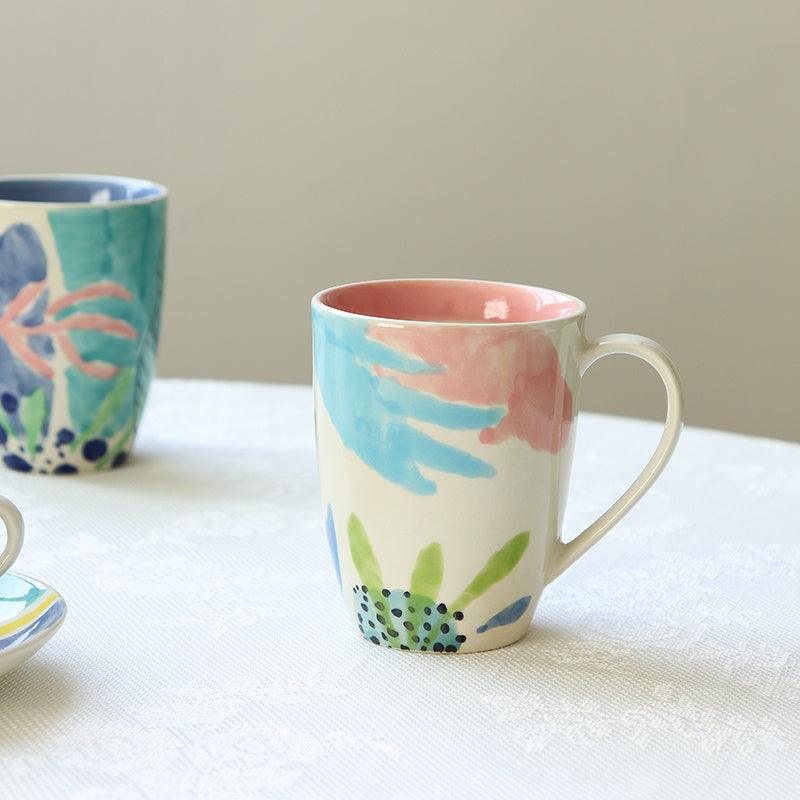 Mug dessin en porcelaine Vaisselle 