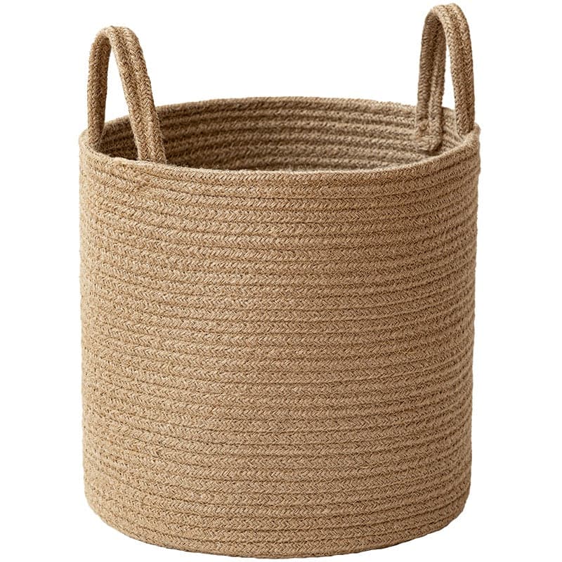 Panier blanc multi-fonction en jute Vase 