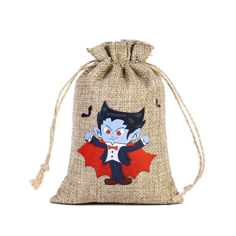 Sac bonbon Halloween en jute Accessoires de cuisine 