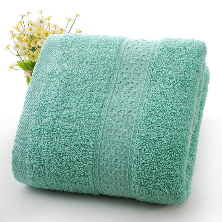 Épaissie serviette de bain serviette de plage Emerald green Vase