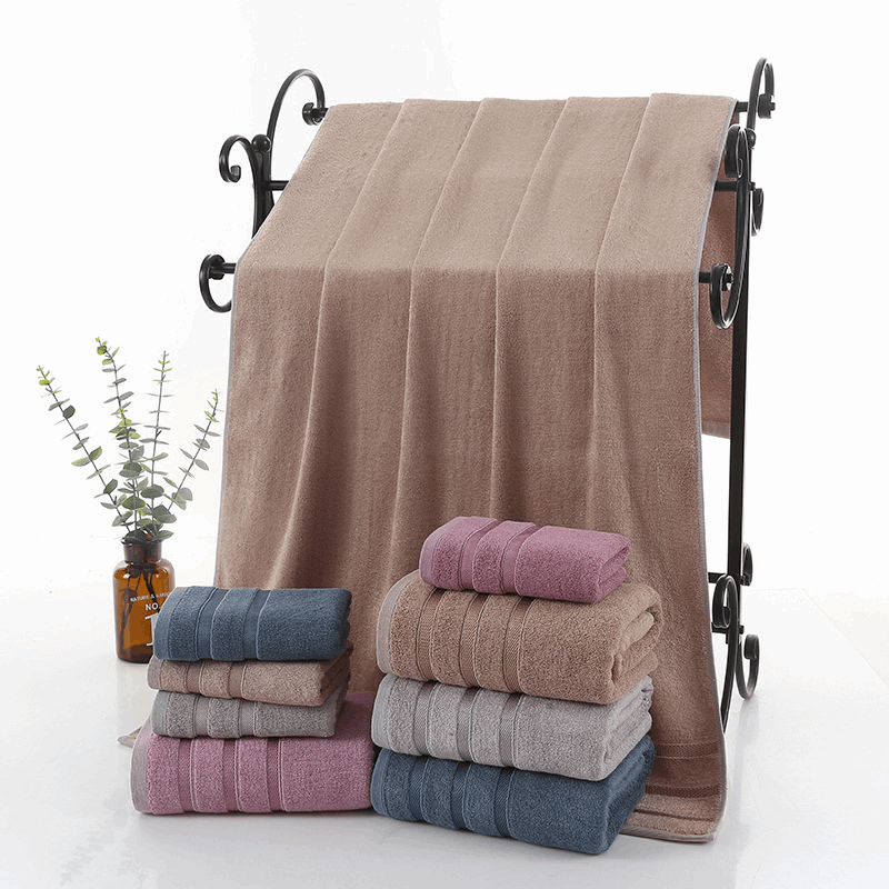 Serviette de bain en fibre de bambou Serviettes de bain 