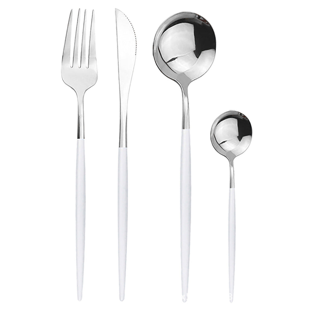 Sets de couverts 24 pièces en acier inoxydable Accessoires de cuisine