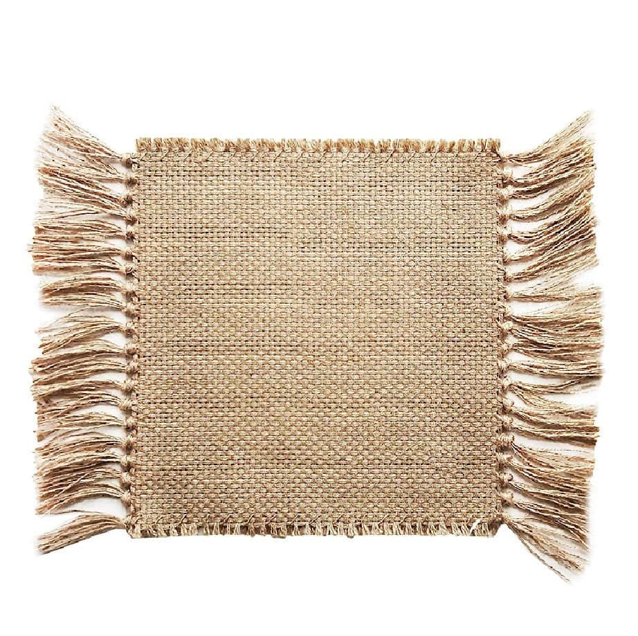 Tapis de jute Vase 