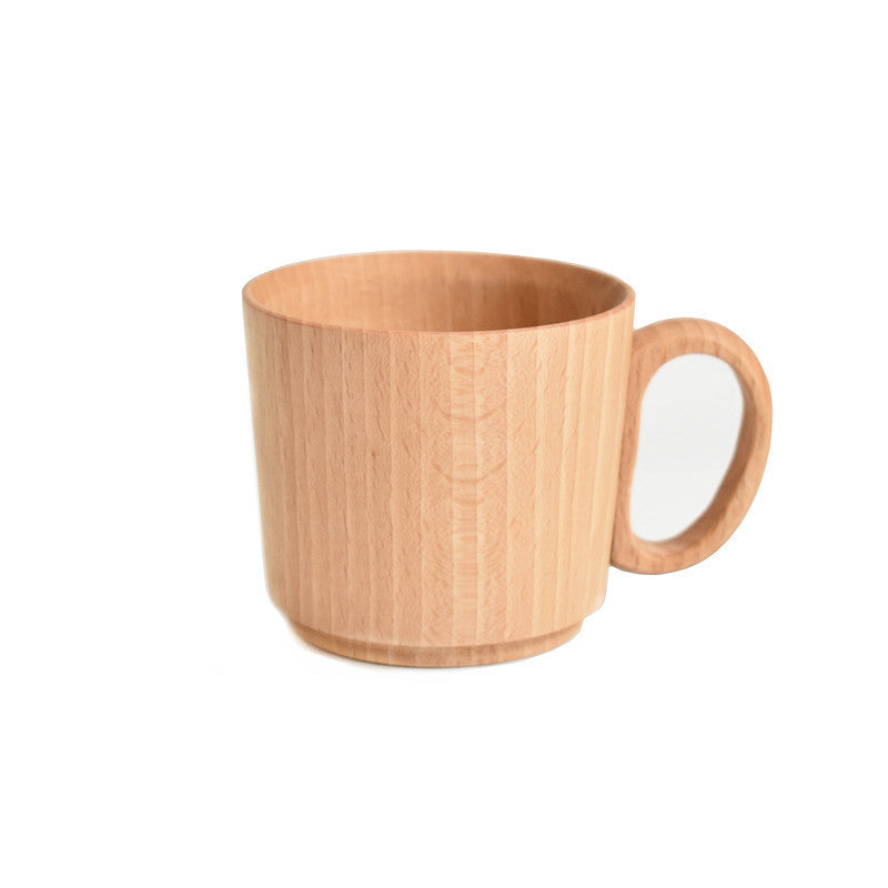 Tasse de thé en bois de hêtre Accessoires de cuisine 