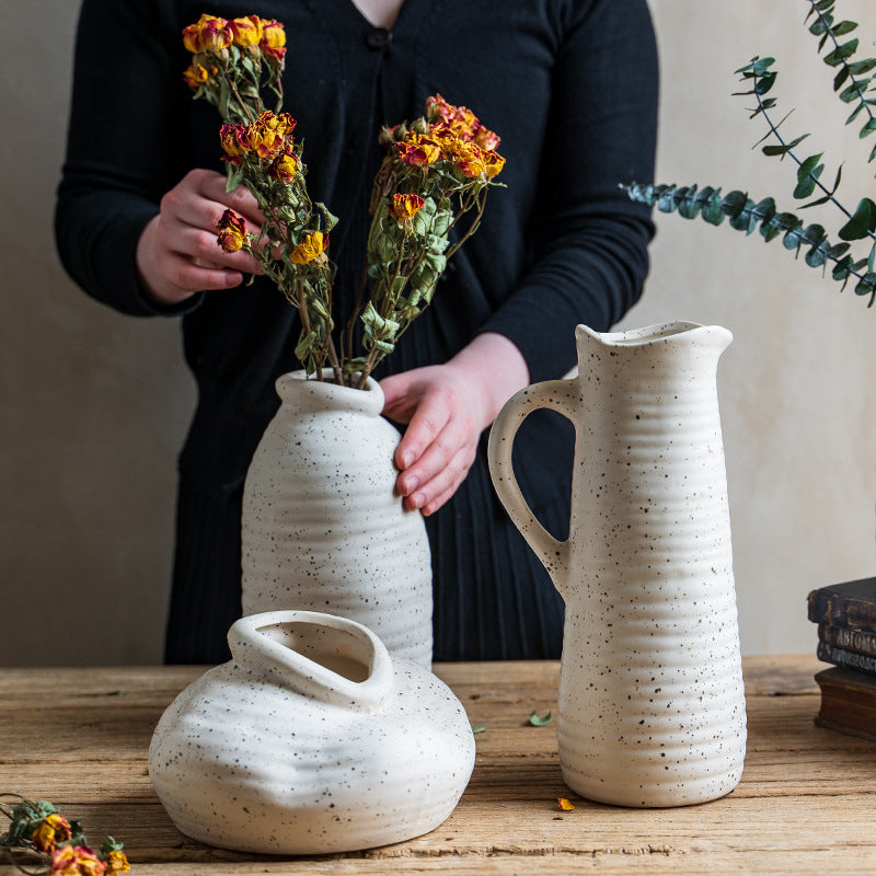 Vase céramique effet sablé Accessoires de cuisine 