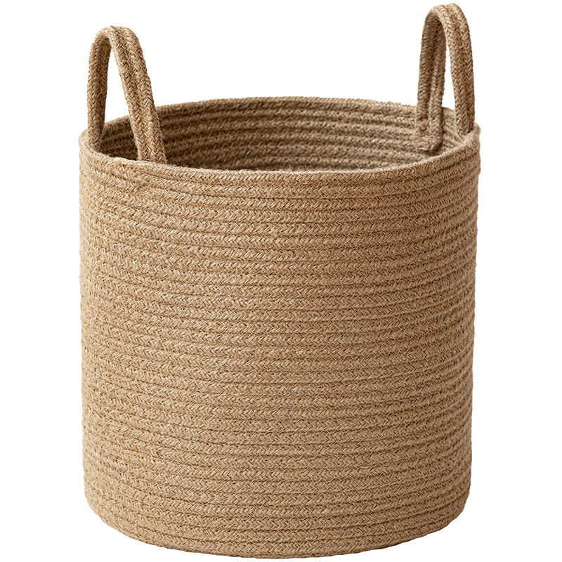 Jute Hand-woven Cotton Basket Vase